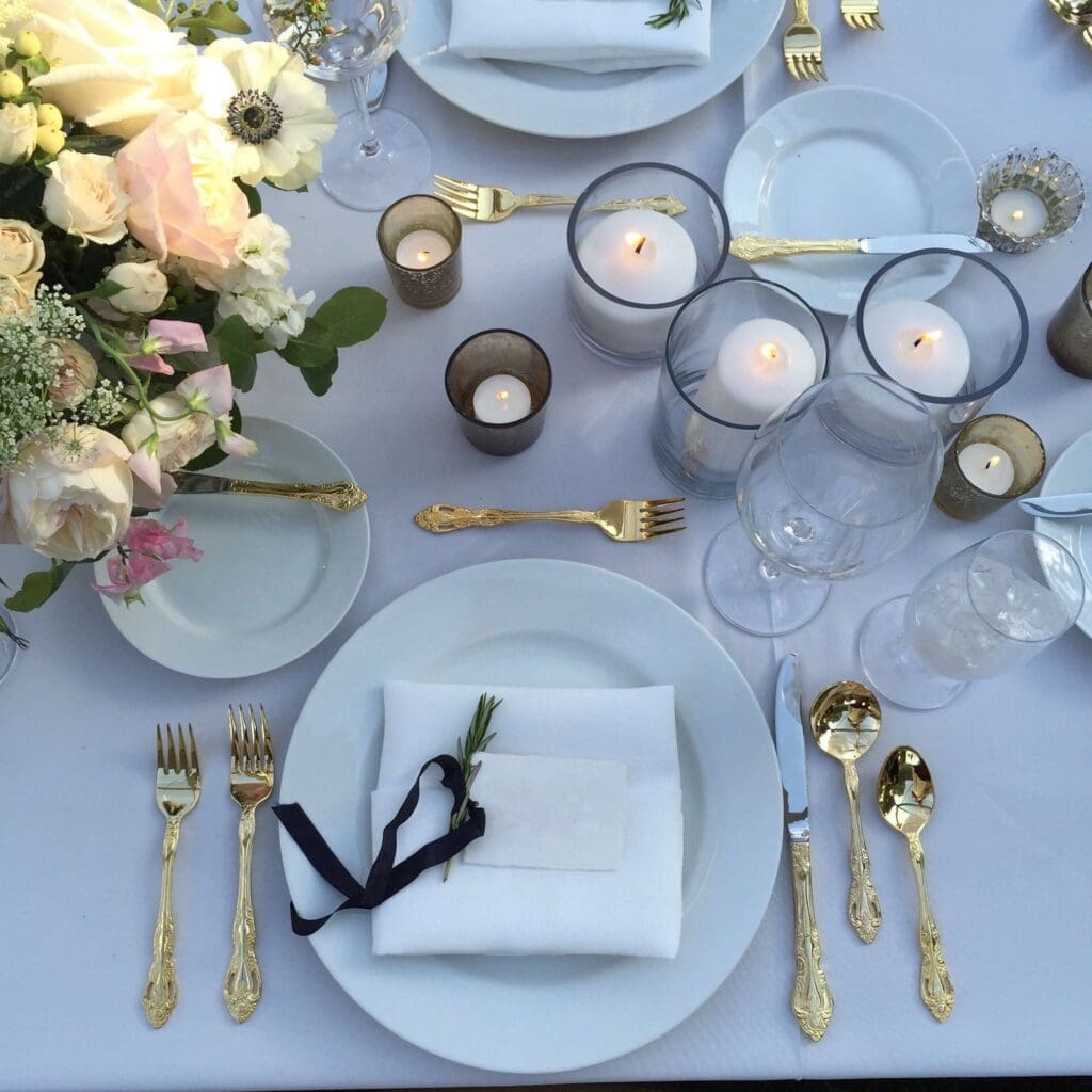 All Events - table decor from a Longmont Vendor rental company